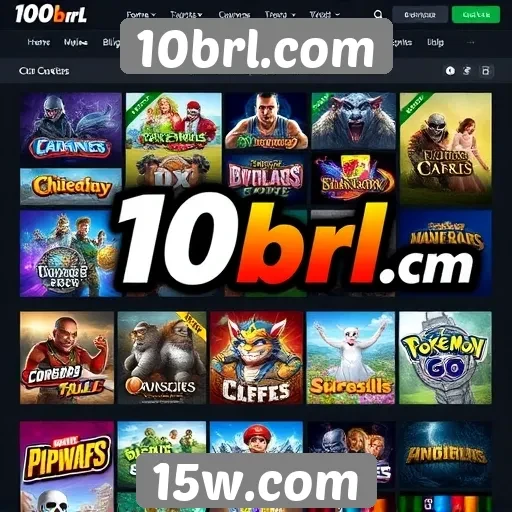 Plataforma de jogos 10brl.com se destaca pela variedade
